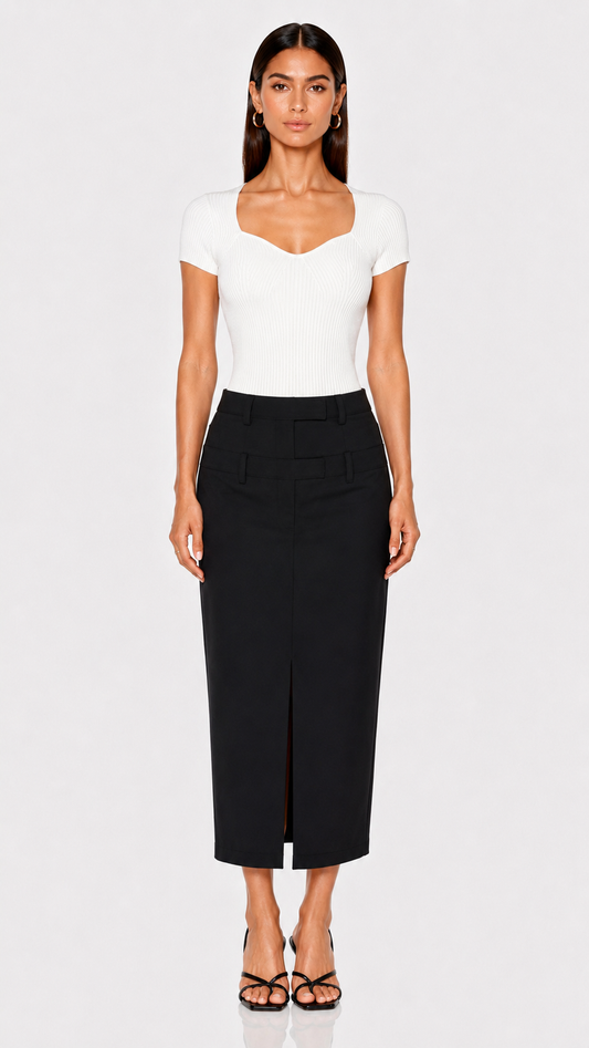 Double Waisted Skirt