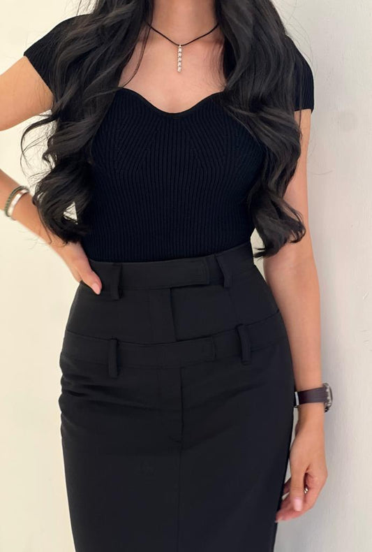 Double Waisted Skirt